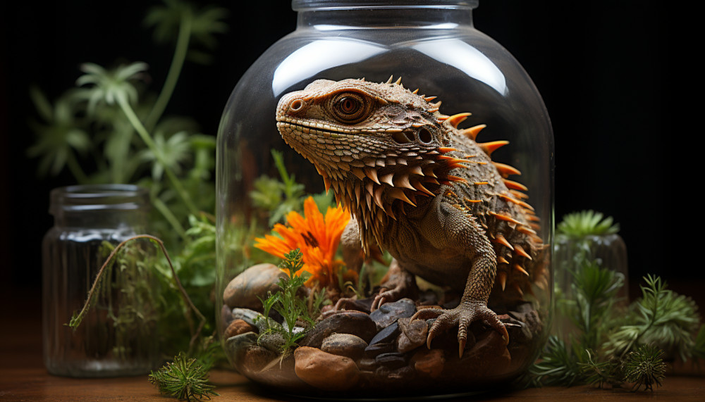 Comment bien décorer l’intérieur du terrarium pour votre pogona ?