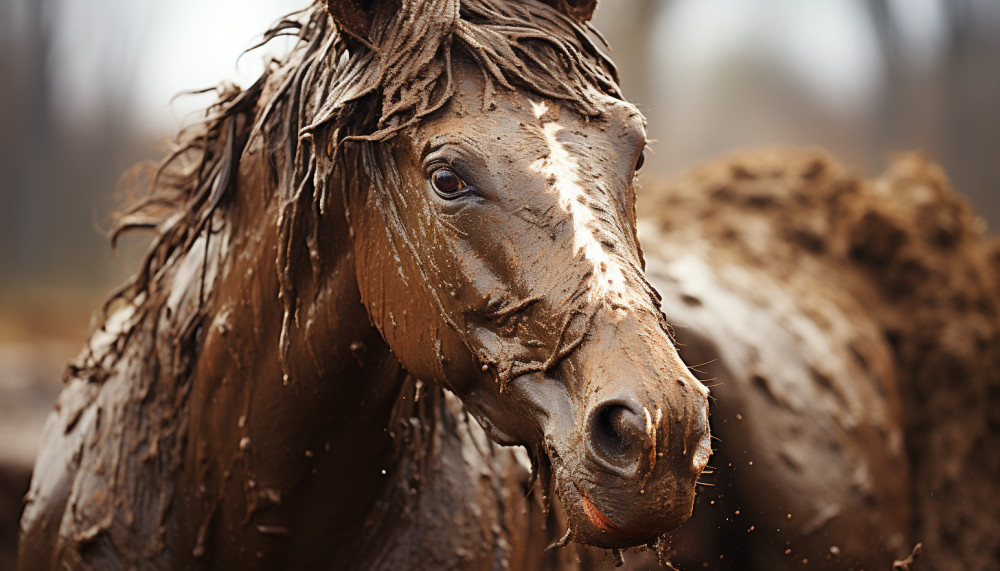 Comment soigner la gale de boue du cheval ?