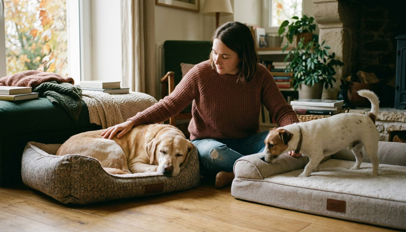 Le moment idéal pour changer le couchage de votre chien selon sa race